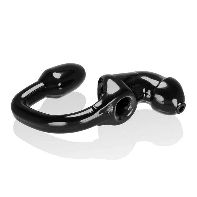 Tailpipe Cock & Ass Lock Black - Design & Materials