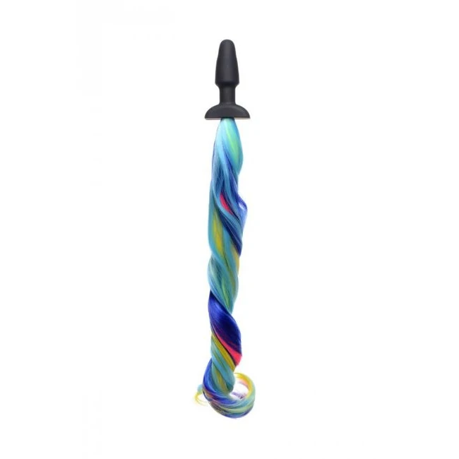 Tailz Rainbow Pony Tail Anal Plug - Shape & Comfort