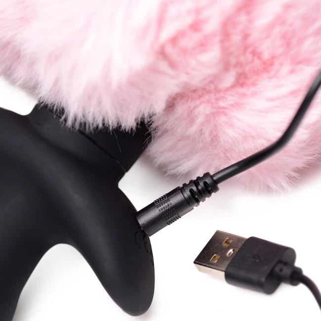 Tailz Waggerz Moving & Vibrating Bunny Tail Plug - How It Feels