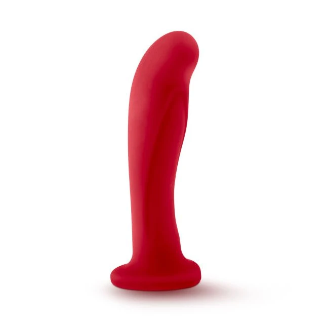 Temptasia Jezebel Crimson Red Dildo - Experience the Sensual Curves of Jezebel