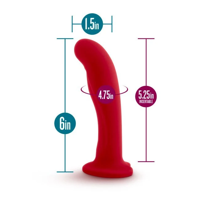 Temptasia Jezebel Crimson Red Dildo - Materials and Safety