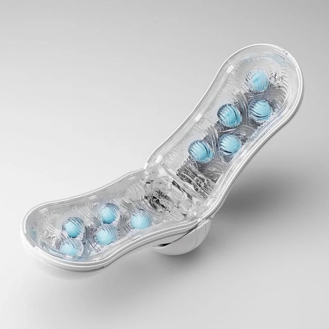 Tenga Flip Orb- Blue Rush - Internal Texture and Stimulation