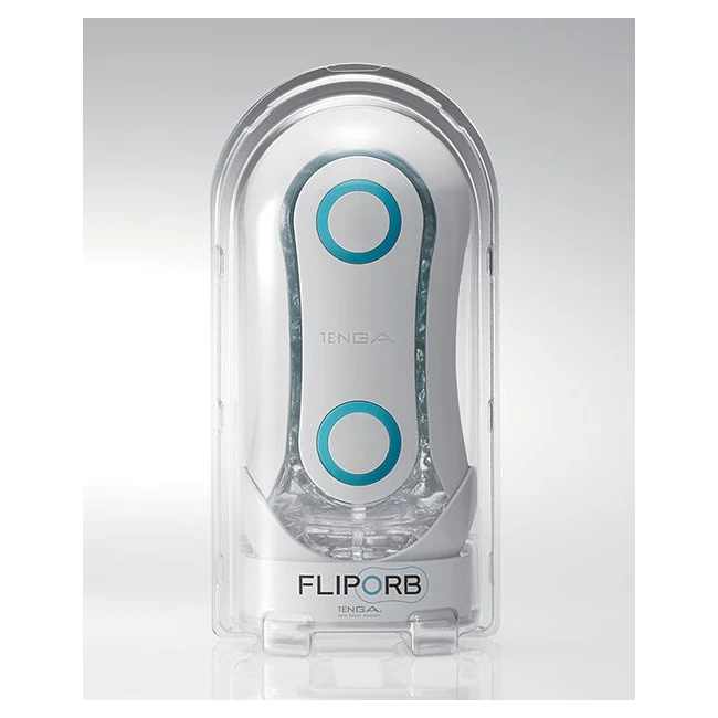 Tenga Flip Orb- Blue Rush - Design and Ease of Use