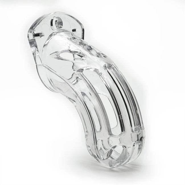 The Curve Kit 3.75in Clear Cock Cage - Hardware & Fasteners