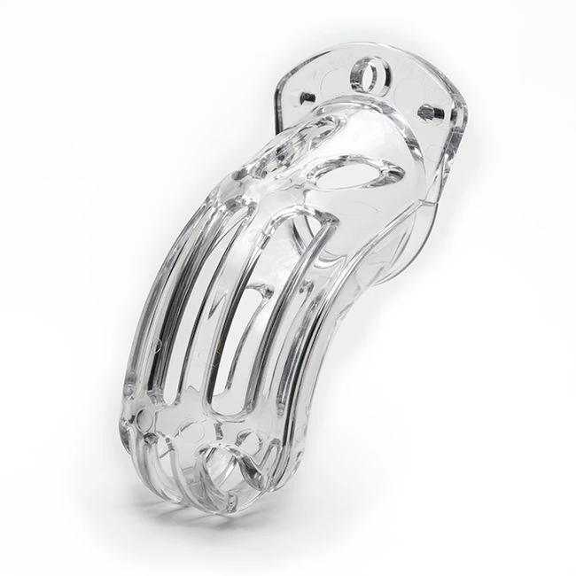 The Curve Kit 3.75in Clear Cock Cage - Comfort & Fit