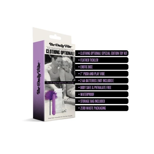 The Daily Vibe Special Edition Toy Kit Clothing Optional - Power & Performance