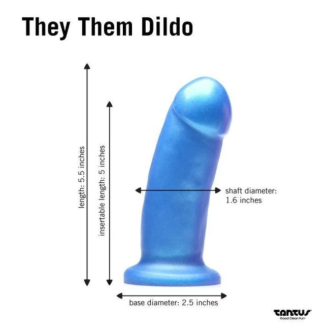 They/them Azure - Introducing They/Them Azure by Tantus