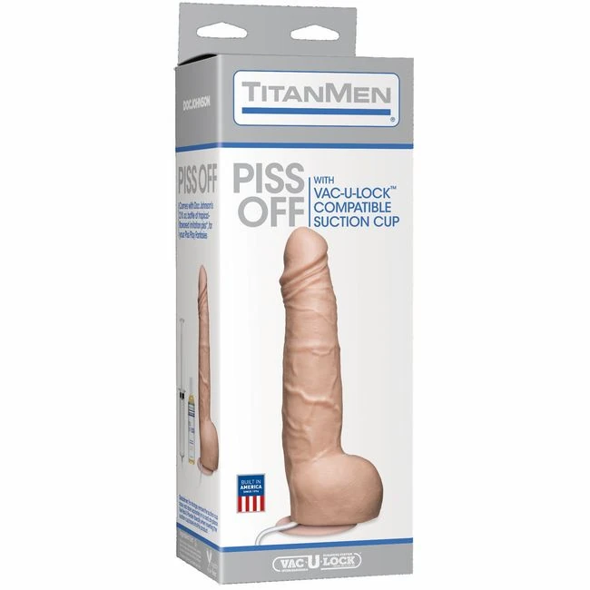 Titanmen Piss Off Vanilla - Shape & Texture