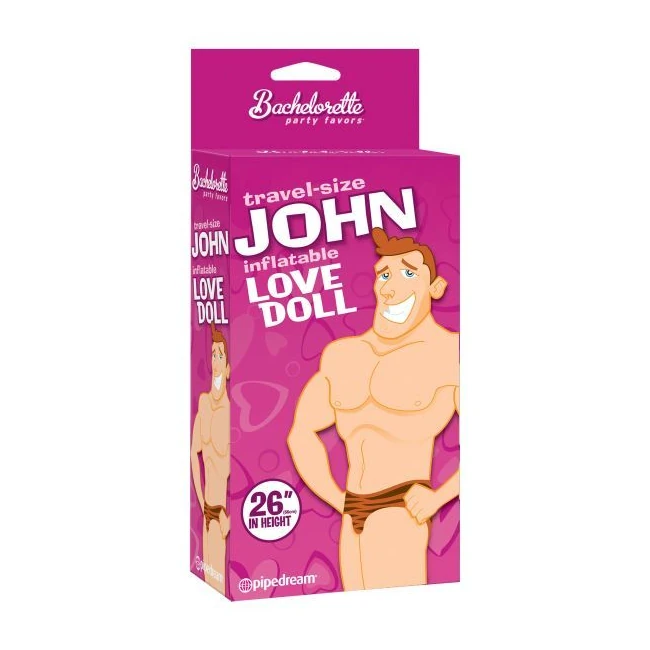 Travel Size John Blow Up Doll - Overview