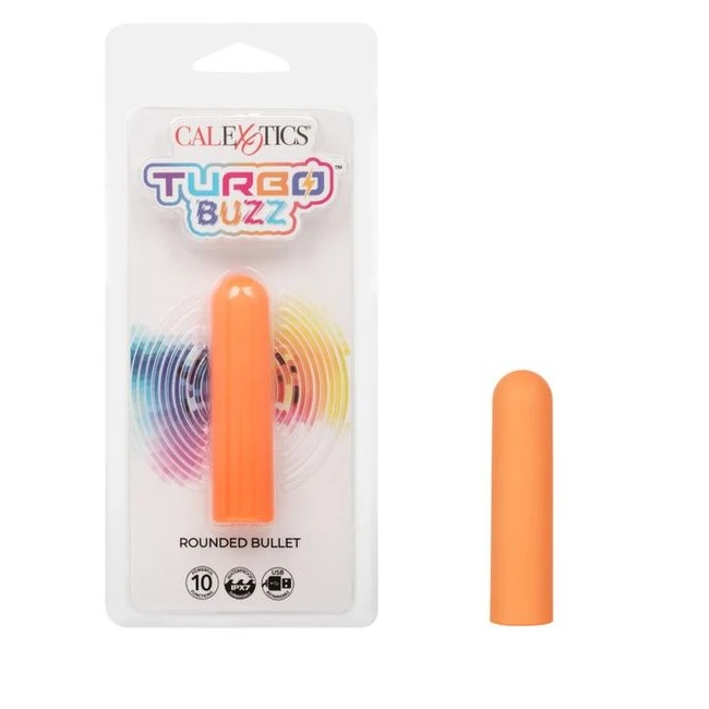 Turbo Buzz Rounded Bullet Stimulator - - Vibration Modes