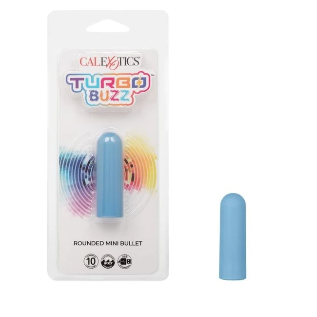 Turbo Buzz Rounded Mini Bullet Stimulator - - Power & Performance