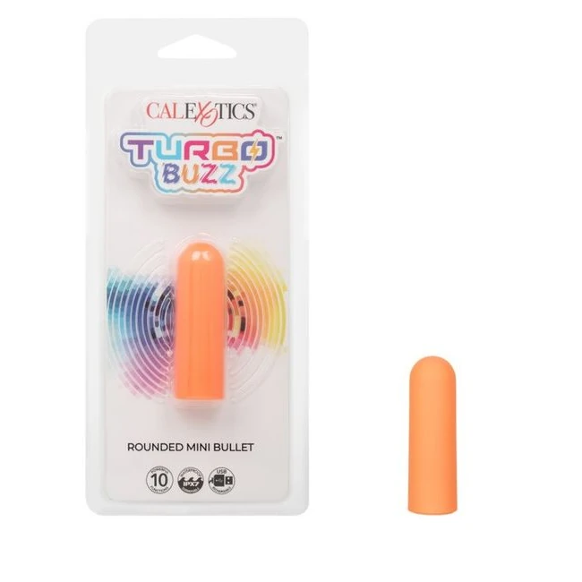 Turbo Buzz Rounded Mini Bullet Stimulator - - Available Variations