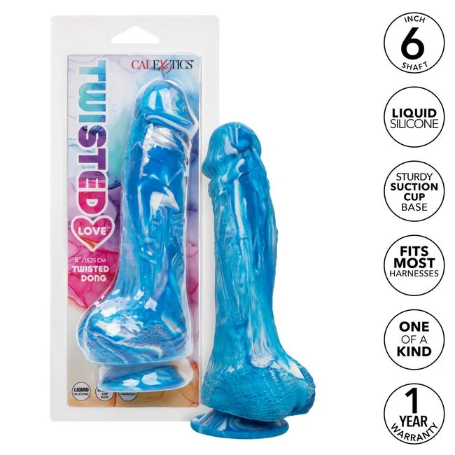 Twisted Love Twisted Dong 6 Blue - Features