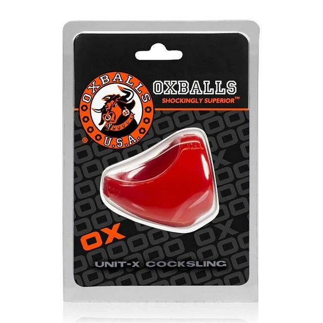 Unit X Cock Sling Red - What Stands Out