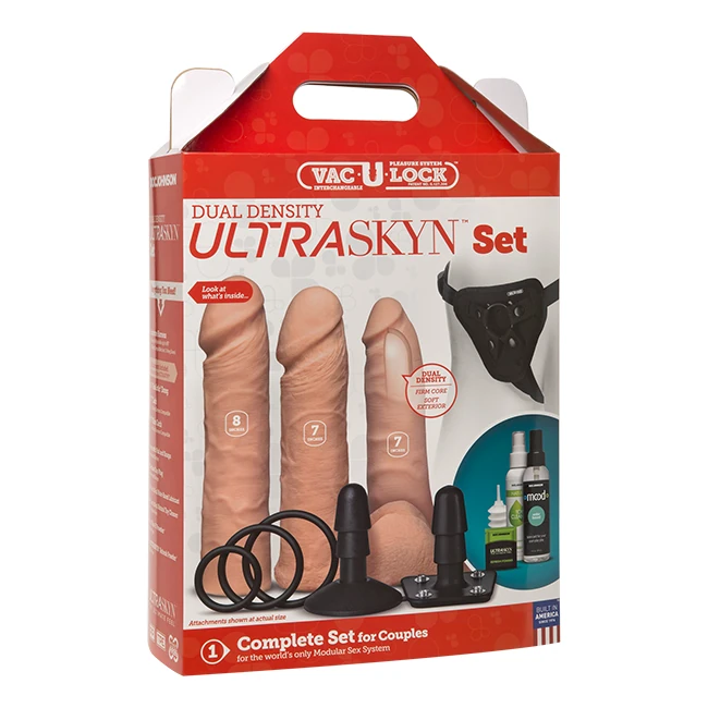 Vac U Lock Dual Density Ultra Vanilla Set - Material Feel & Quality