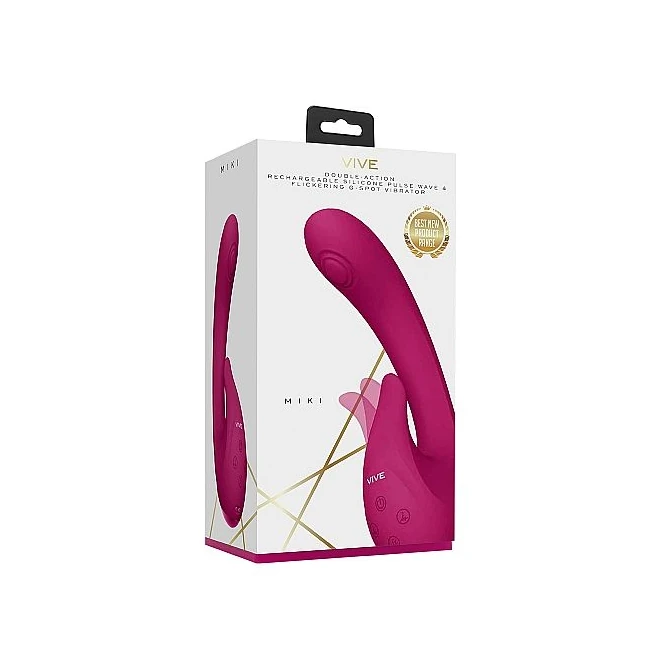 Vive Miki Pink Vibrator - Vive Miki Pink Vibrator by SHOTS AMERICA