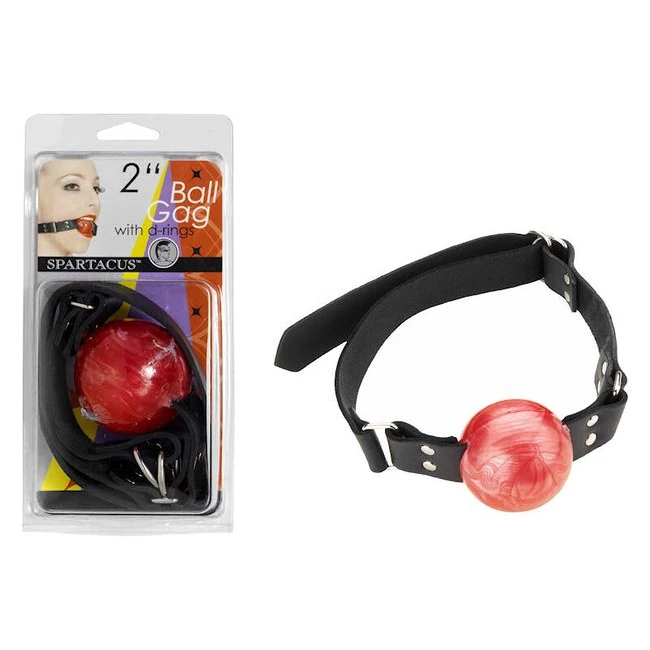 2in Red Ball Gag W/d Ring - Build & Quality