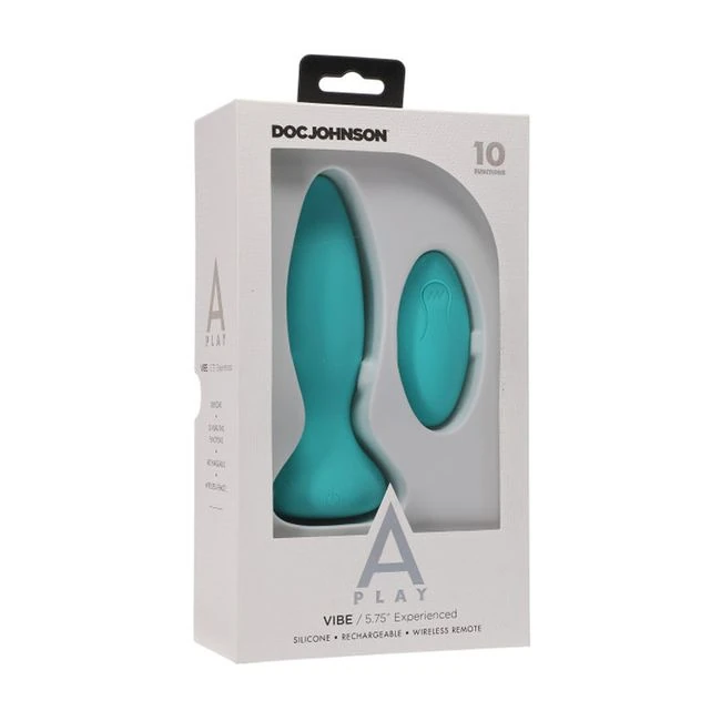 A-play Vibe Experienced Plug Rechargeable W/ Remote - Experience Deep Pleasure with the A-play Vibe Experienced Plug