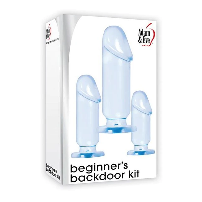 Adam & Eve Beginner's Backdoor Kit - Ease of Use & Maintenance