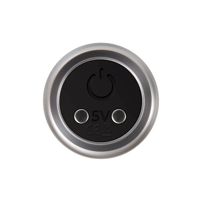 Adam & Eve Eve's Recharge Silver Metal Bullet - Design & Features