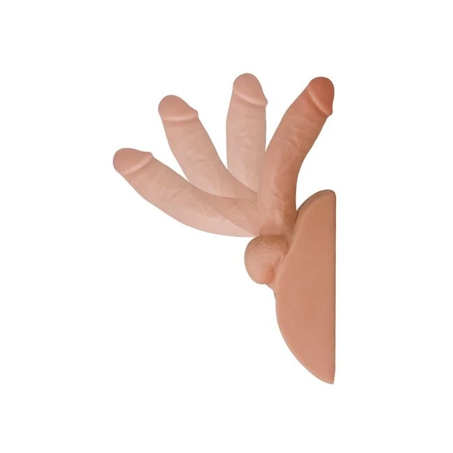 Adam Male Toys Rock Hard Cyberskin Ass Stroker - Realistic Design with Enhanced Detailing