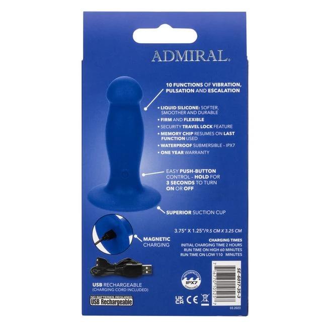 Admiral Liquid Silicone F Mate - Vibration Modes and Stimulation