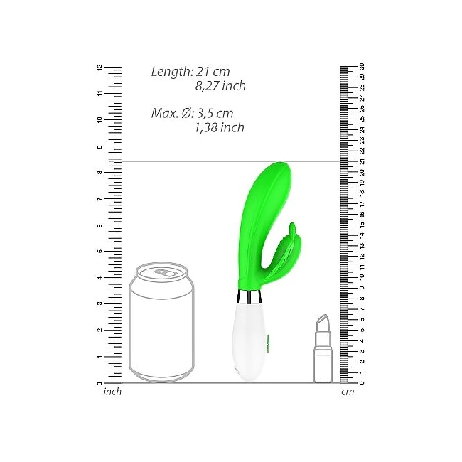 Alexios Ultra Soft Silico Speeds Green - Vibration Modes & Stimulation Features