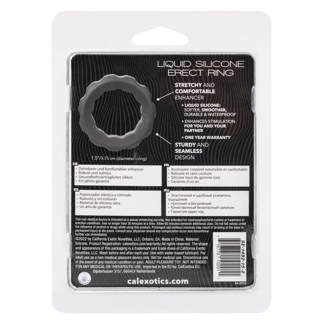 Alpha Liquid Silicone Ere Ring - Internal Texture and Stimulation