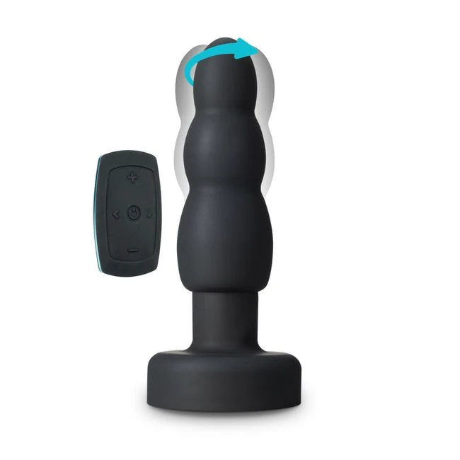 Anal Adventures Platinum Propel Plug Black - Material Feel & Safety