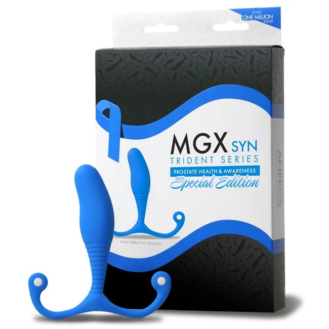 Aneros Blue Helix Syn Tri Kit - Sensation & Performance