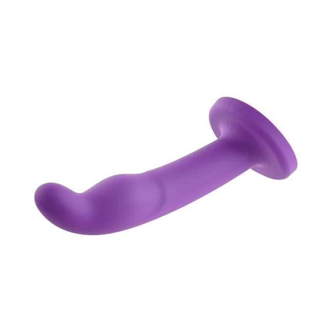 Astil 8in Silicone Dildo Purple - Product Overview