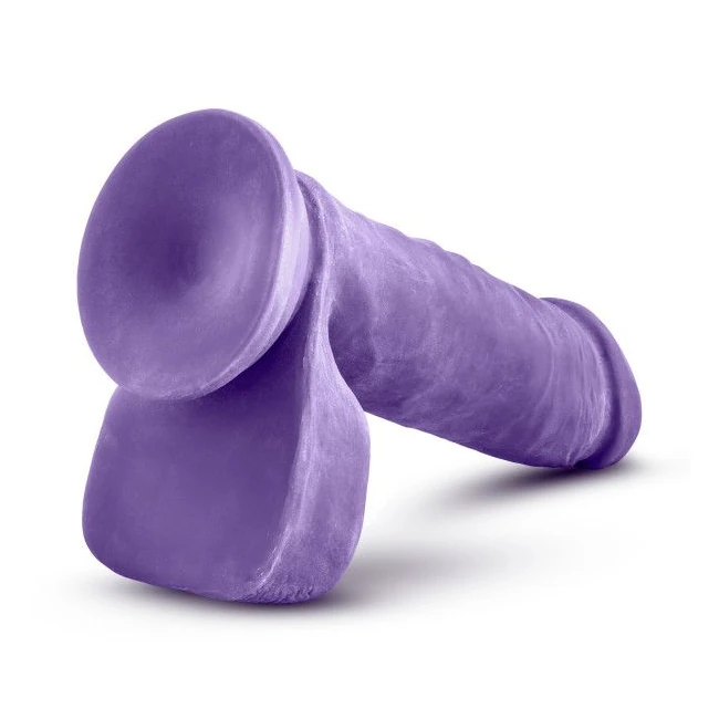 Au Naturel Bold Hero 8 in Dildo Purple - Design & Compatibility