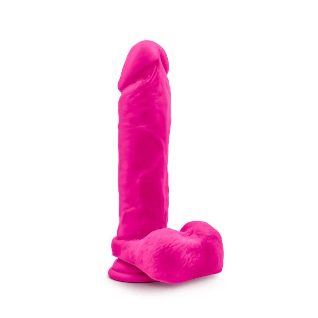 Au Naturel Bold Massive 9 Dildo Pink - Material & Feel
