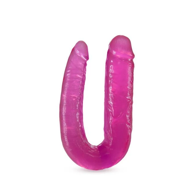 B Yours Double Headed Dil Pink - Shape & Texture