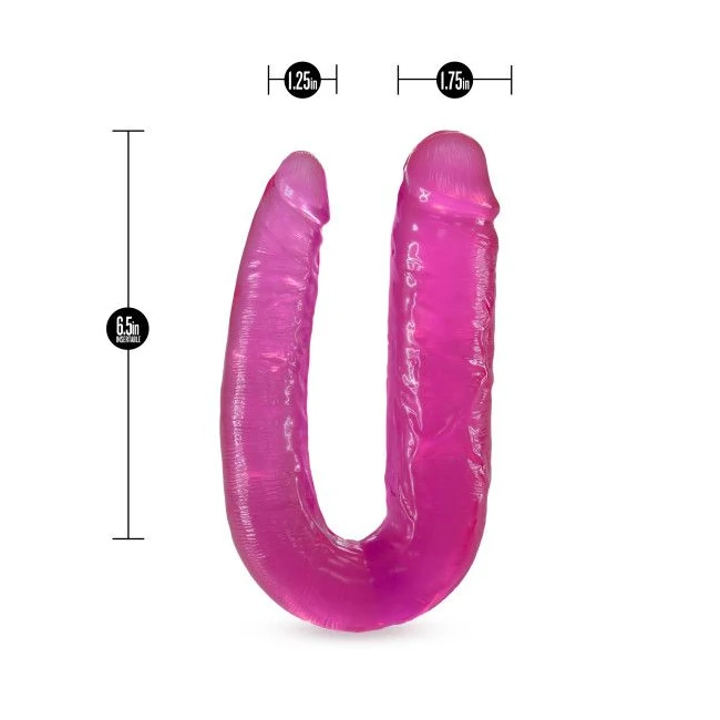 B Yours Double Headed Dil Pink - Material & Feel