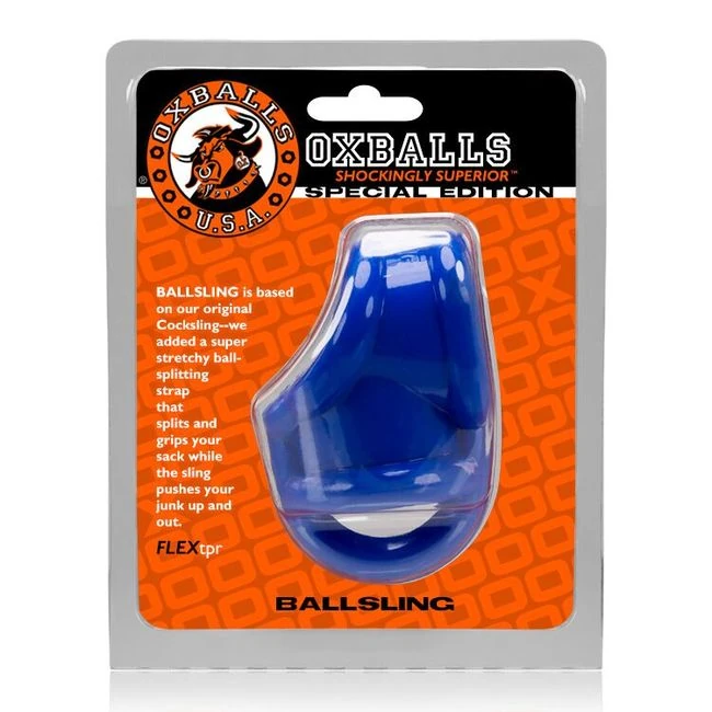 Ballsling Ball Split Slin Police Blue - Versatile Use