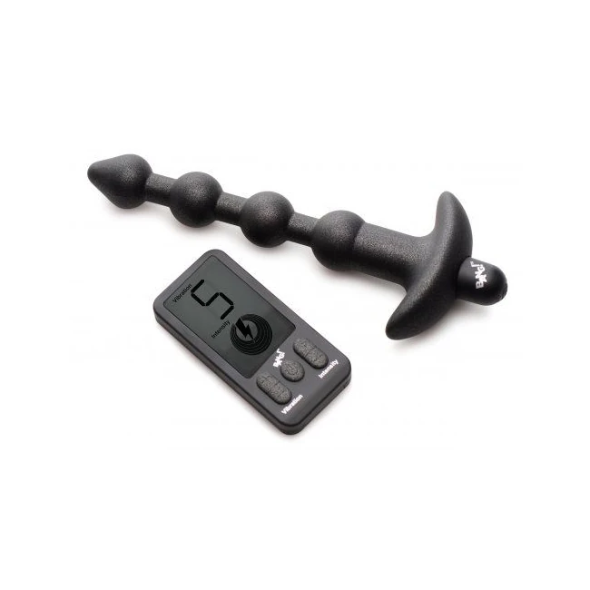 Bang! Platinum Series Ana Beads W/ Remote - Experience Intense Anal Play with the Bang! Platinum Series Ana Beads W/ Remote