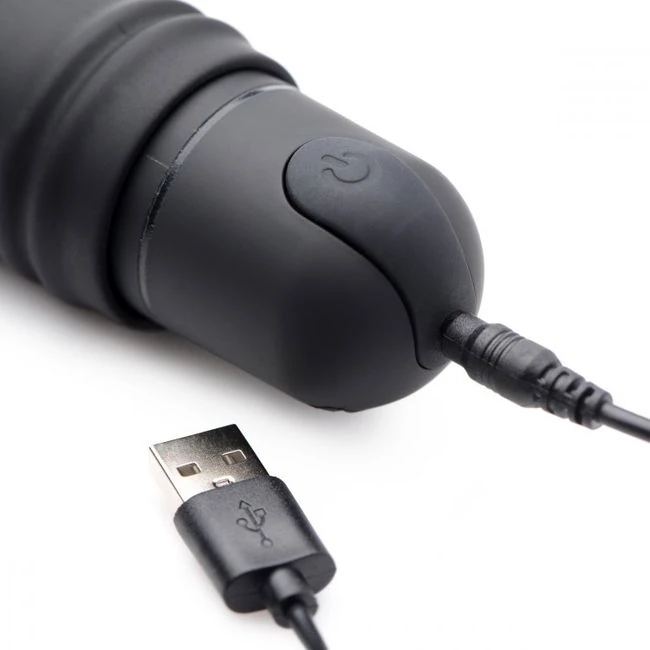Bang! Xl Bullet & Swirl Silicone Sleeve Black - Materials & Maintenance