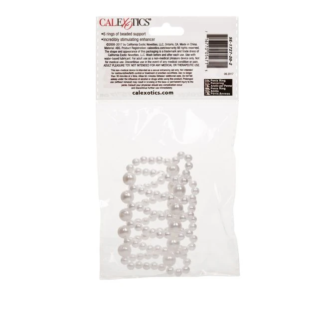 Basic Essentials Pearl St Beads Large - Graduated Sizing & Specifications