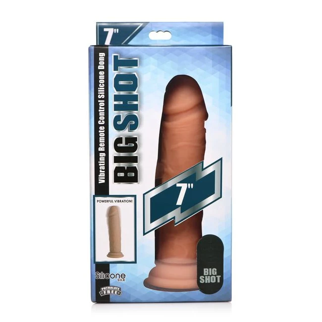 Big Shot 7in Vibrating Di W/o Balls & Remote - How It Feels