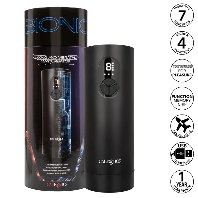 Bionic Sucking & Vibratin Masturbator - Power & Performance