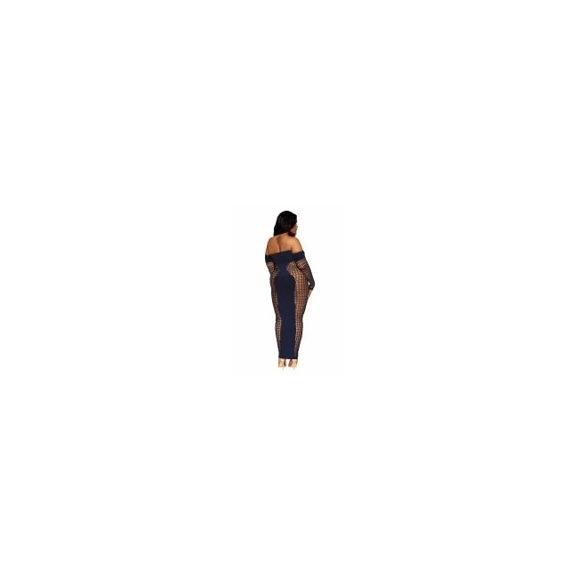 Bodystocking Gown W/ Opaq Front & Back Denim Q/s - Fit & Sizing