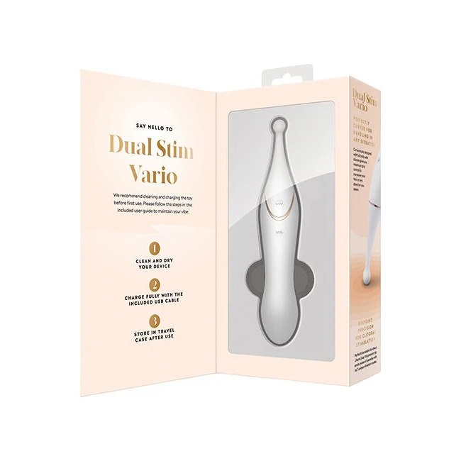 Bodywand Dual Stim Vario - Vibration Modes
