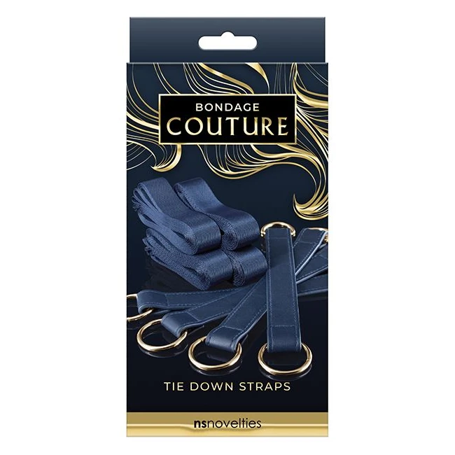Bondage Couture Tie Down Straps Blue - Build & Quality