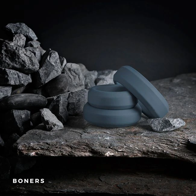 Boners 3pc Wide Cock Ring - Overview