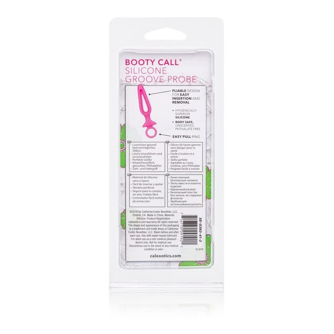 Booty Call Silicone Groov Probe Pink - How It Feels
