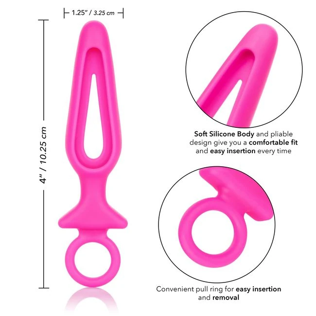 Booty Call Silicone Groov Probe Pink - Power & Performance
