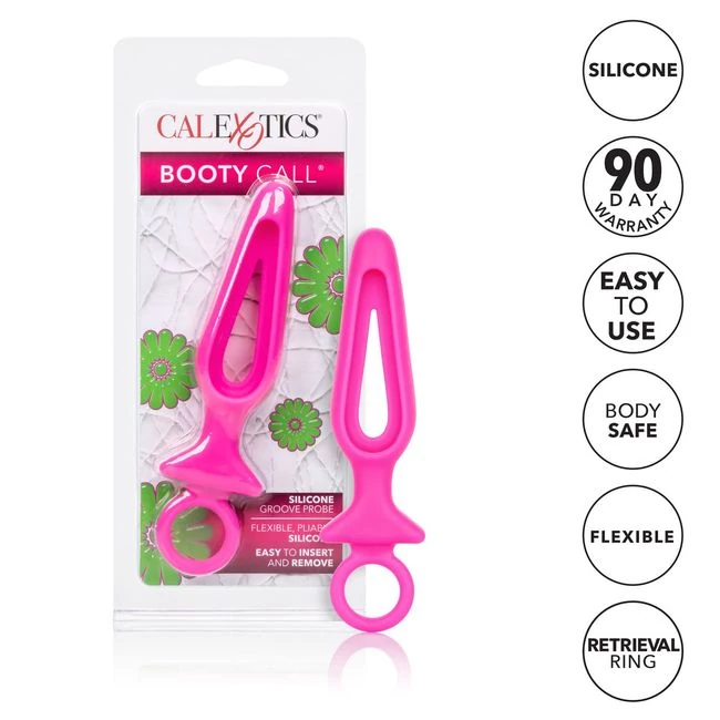 Booty Call Silicone Groov Probe Pink - Safety and Materials