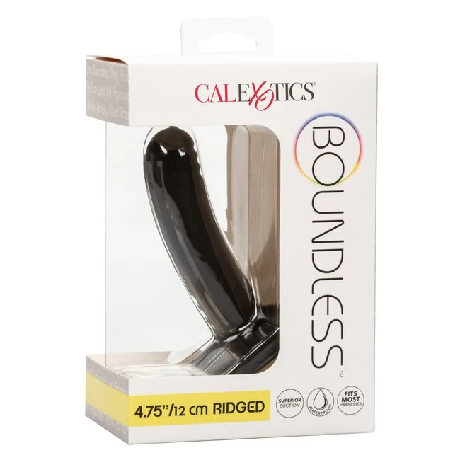 Boundless 4.75 in Ridged Black - Secure Hands-Free Play