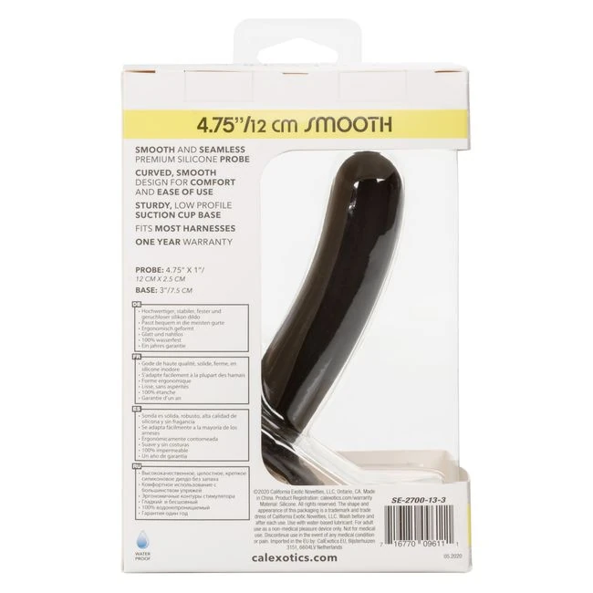 Boundless 4.75 in Smooth Black - Ergonomic Design & Versatile Play